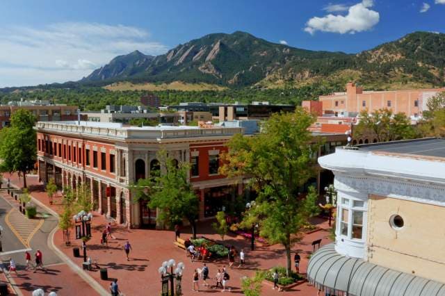 Pearl Street Mall in Boulder
