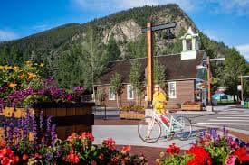 Frisco Main Street in summer