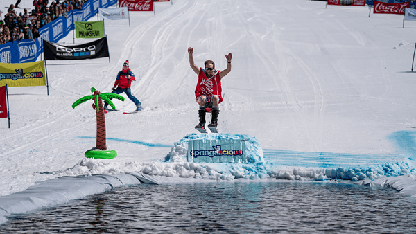 Spring skiing event in Steamboat