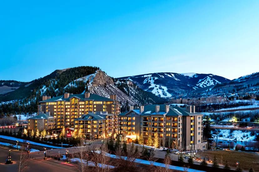 Westin Riverfront Resort at night
